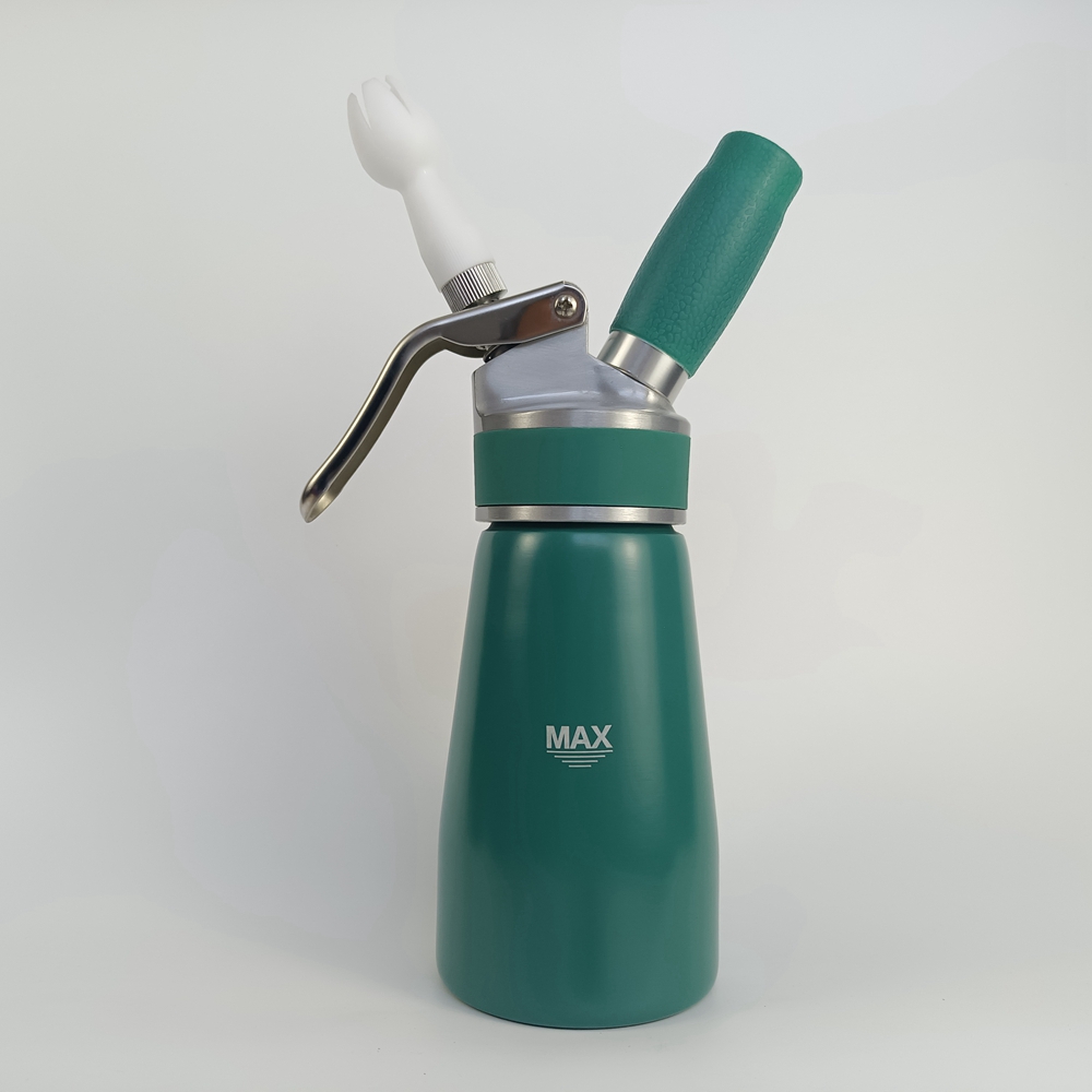 250ml Flat Head ALU Cream Whipper with Ring, 
250mlAM-103AFR